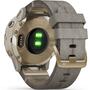 Смарт-часы Garmin fenix 6S Pro Solar, Light Gold with Shale Gray Suede Band, G (010-02409-26) - 5