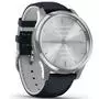 Смарт-часы Garmin vivomove Luxe, S/E EU, Silver, Navy, Leather (010-02241-20) - 2