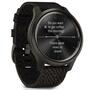 Смарт-часы Garmin vivomove Style, Graphite, Black Pepper, Nylon (010-02240-23) - 2
