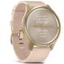 Смарт-часы Garmin vivomove Style, S/E EU, Light Gold, Blush Pink, Nylon (010-02240-22) - 2