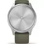 Смарт-часы Garmin vivomove Style, Silver, Moss, Silicone (010-02240-21) - 1