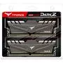 Модуль памяти для компьютера DDR4 16GB (2x8GB) 3600 MHz T-Force Dark Z Gray Team (TDZGD416G3600HC18JDC01) - 1