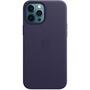 Чехол для моб. телефона Apple iPhone 12 Pro Max Leather Case with MagSafe - Deep Violet, M (MJYT3ZE/A) - 1