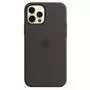 Чехол для моб. телефона Apple iPhone 12 Pro Max Silicone Case with MagSafe - Black (MHLG3ZM/A) - 1
