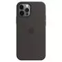 Чехол для моб. телефона Apple iPhone 12 Pro Max Silicone Case with MagSafe - Black (MHLG3ZM/A) - 2