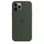 Чехол для моб. телефона Apple iPhone 12 Pro Max Silicone Case with MagSafe - Cypress Green (MHLC3ZM/A) - 2