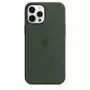 Чехол для моб. телефона Apple iPhone 12 Pro Max Silicone Case with MagSafe - Cypress Green (MHLC3ZM/A) - 3