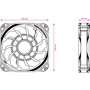Кулер для корпуса 2E GAMING AIR COOL (ACF120PW-RGB) (2E-ACF120PW-RGB) - 6