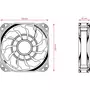 Кулер для корпуса 2E GAMING AIR COOL (ACF120PW-RGB) (2E-ACF120PW-RGB) - 6