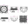 Кулер для процессора 2E GAMING AIR COOL (2E-AC120T4-RGB) - 6