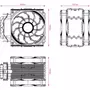 Кулер для процессора 2E GAMING AIR COOL (2E-AC120D6-ARGB) - 11