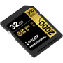 Карта памяти Lexar 32GB SDHC class 10 UHS-II V90 U3 2000x (LSD2000032G-BNNNG) - 1