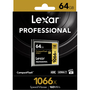 Карта памяти Lexar 64GB Compact Flash 1066x Professional (LCF64GCRB1066) - 1