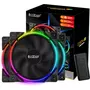 Кулер для корпуса PcСooler CORONA FRGB (3 in 1) - 9