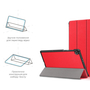 Чехол для планшета Armorstandart Smart Case Lenovo Tab M10 Plus TB-X606/M10 Plus (2nd Gen) Red (ARM58620) - 3