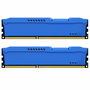 Модуль памяти для компьютера DDR3 8GB (2x4GB) 1600 MHz Fury Beast Blue Kingston Fury (ex.HyperX) (KF316C10BK2/8) - 1