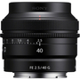 Объектив Sony 40mm, f/2.5 G для камер NEX (SEL40F25G.SYX) - 3