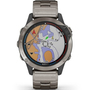Смарт-часы Garmin quatix 6 Titanium, Saphhire, Gray w/Ti Band (010-02158-95) - 1