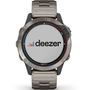 Смарт-часы Garmin quatix 6 Titanium, Saphhire, Gray w/Ti Band (010-02158-95) - 7