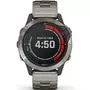 Смарт-часы Garmin quatix 6 Titanium, Saphhire, Gray w/Ti Band (010-02158-95) - 9