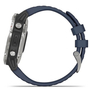 Смарт-часы Garmin quatix 6, Grey with Captain Blue Band (010-02158-91) - 4