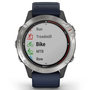 Смарт-часы Garmin quatix 6, Grey with Captain Blue Band (010-02158-91) - 6