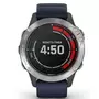 Смарт-часы Garmin quatix 6, Grey with Captain Blue Band (010-02158-91) - 9