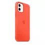 Чехол для моб. телефона Apple iPhone 12 | 12 Pro Silicone Case with MagSafe - Electric Ora (MKTR3ZE/A) - 2