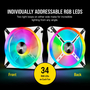 Кулер для корпуса Corsair iCUE QL140 RGB (CO-9050105-WW) - 5