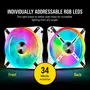 Кулер для корпуса Corsair iCUE QL140 RGB (CO-9050105-WW) - 5