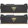 Модуль памяти для компьютера DDR4 16GB (2x8GB) 3200 MHz Viper Steel RGB Black Patriot (PVSR416G320C8K) - 1