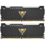 Модуль памяти для компьютера DDR4 16GB (2x8GB) 3600 MHz Viper Steel RGB Black Patriot (PVSR416G360C0K) - 1