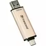 USB флеш накопитель Transcend 128GB JetFlash 930 Gold-Black USB 3.2/Type-C (TS128GJF930C) - 3