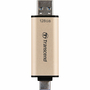 USB флеш накопитель Transcend 128GB JetFlash 930 Gold-Black USB 3.2/Type-C (TS128GJF930C) - 4
