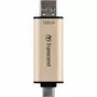 USB флеш накопитель Transcend 128GB JetFlash 930 Gold-Black USB 3.2/Type-C (TS128GJF930C) - 4