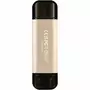 USB флеш накопитель Transcend 256GB JetFlash 930 Gold-Black USB 3.2/Type-C (TS256GJF930C) - 1