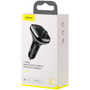 FM модулятор Baseus T typed S-13 Bluetooth MP3 car charger Black (CCTM-B01) - 5