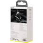 FM модулятор Baseus T typed S-13 Bluetooth MP3 car charger Black (CCTM-B01) - 6