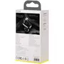 FM модулятор Baseus T typed S-13 Bluetooth MP3 car charger Black (CCTM-B01) - 6