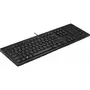 Клавиатура HP 125 USB Ukr Black (266C9AA) - 2