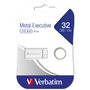 USB флеш накопитель Verbatim 32GB Metal Executive Silver USB 2.0 (98749) - 3