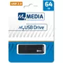 USB флеш накопитель Verbatim 64GB MyMedia Black USB 2.0 (69263) - 3