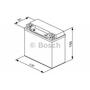 Аккумулятор автомобильный Bosch 18A (0 092 M60 240) - 4