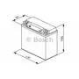 Аккумулятор автомобильный Bosch 18A (0 092 M60 240) - 4