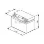 Аккумулятор автомобильный Bosch 3A (0 092 M60 010) - 4