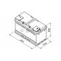 Аккумулятор автомобильный Bosch 80А (0 092 S40 100) - 5