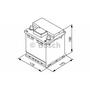 Аккумулятор автомобильный Bosch 44А (0 092 S40 001) - 2