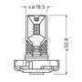 Автолампа Osram світлодіодна (OS 2604CW) - 1