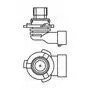 Автолампа Bosch галогенова 51W (1 987 302 153) - 5