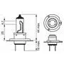 Автолампа Bosch галогенова 55W (1 987 301 075) - 4
